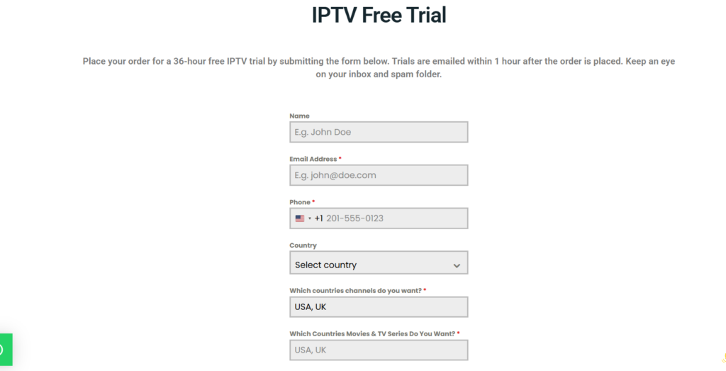 motion IPTV free trial