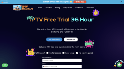 iptv free trial